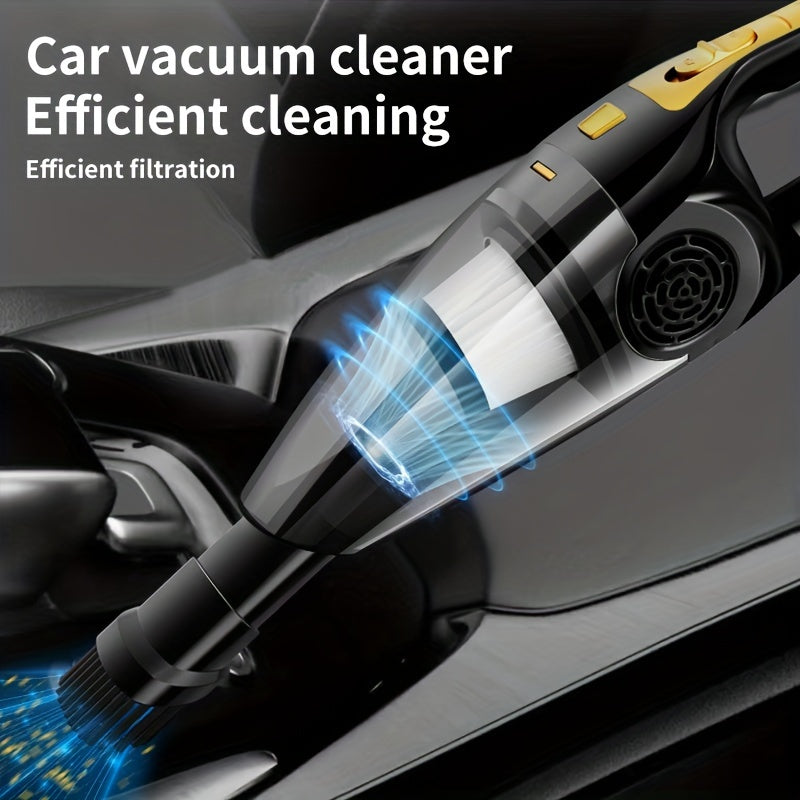Portable Car Vacuum Cleaner with Strong Suction 12V Dust Removal