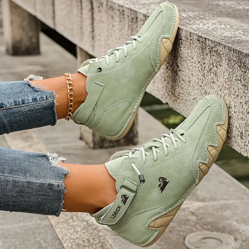 Ayollar uchun kundalik nafas oladigan tarmoq sport poyabzali, rezina taglik bilan