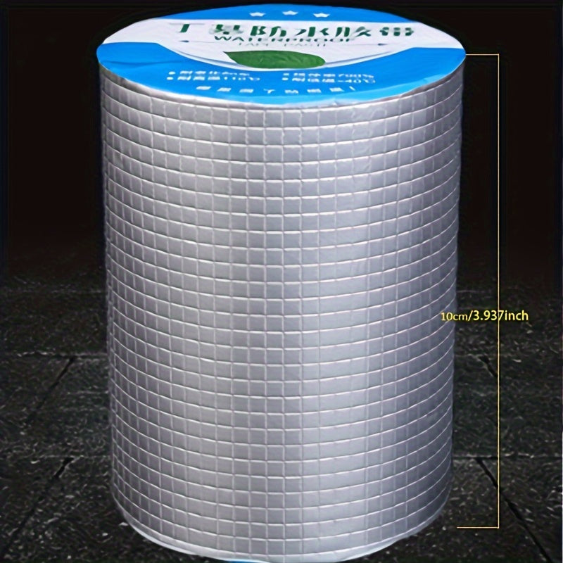 Waterproof Rubber Tape Caulk 10cm x 5m for Roof Leak Repair and Piping Sealing