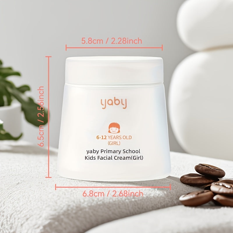 Детский крем для лица для девочек 6-12 увлажняющий увлажняющий 50 г зимний уход за кожей
