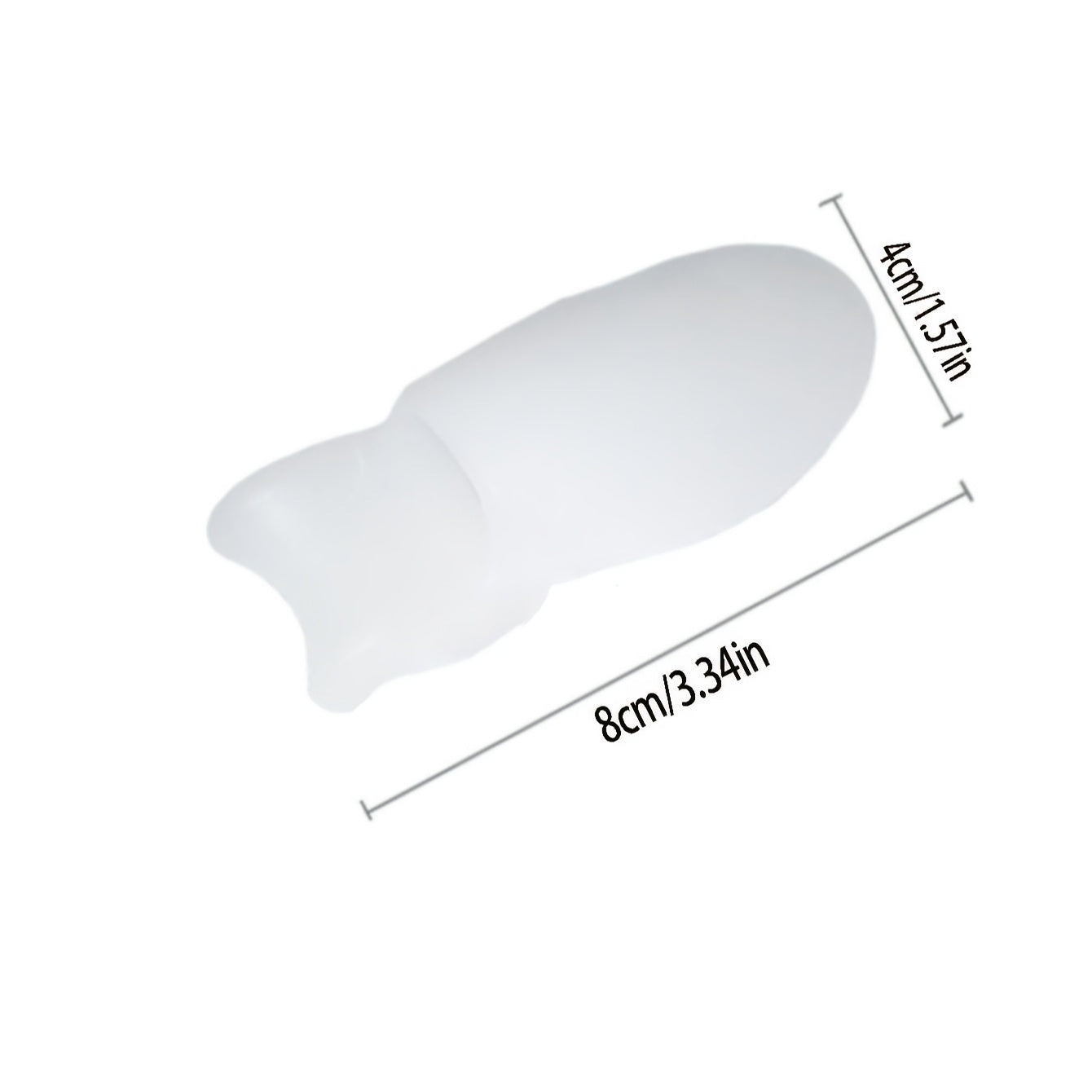 Unisex Silicone Toe Covers for Toenail Care, Breathable Non-Slip Slippers