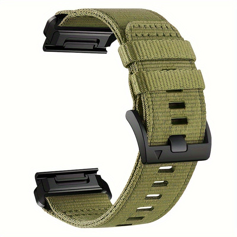Нейлоновый ремешок для часов Garmin 22 мм 26 мм Быстрая смена Прочный заменитель