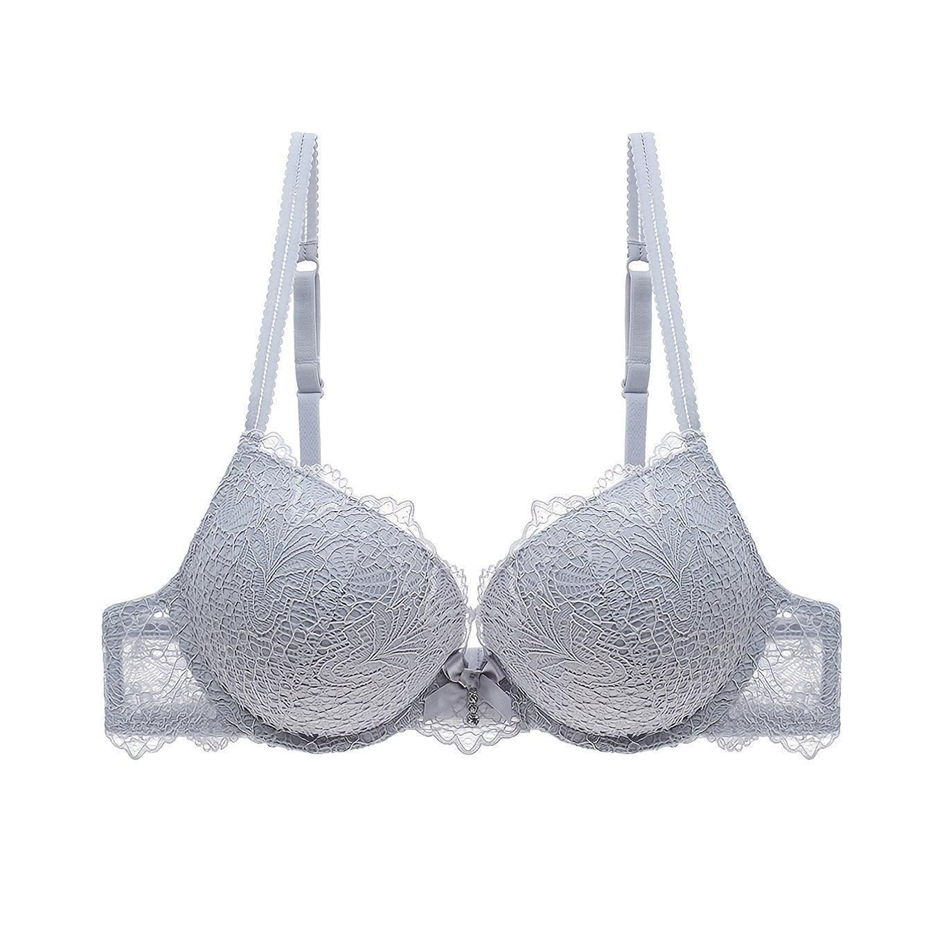 Women's Floral Lace Push-Up Bra Lingerie Underwear