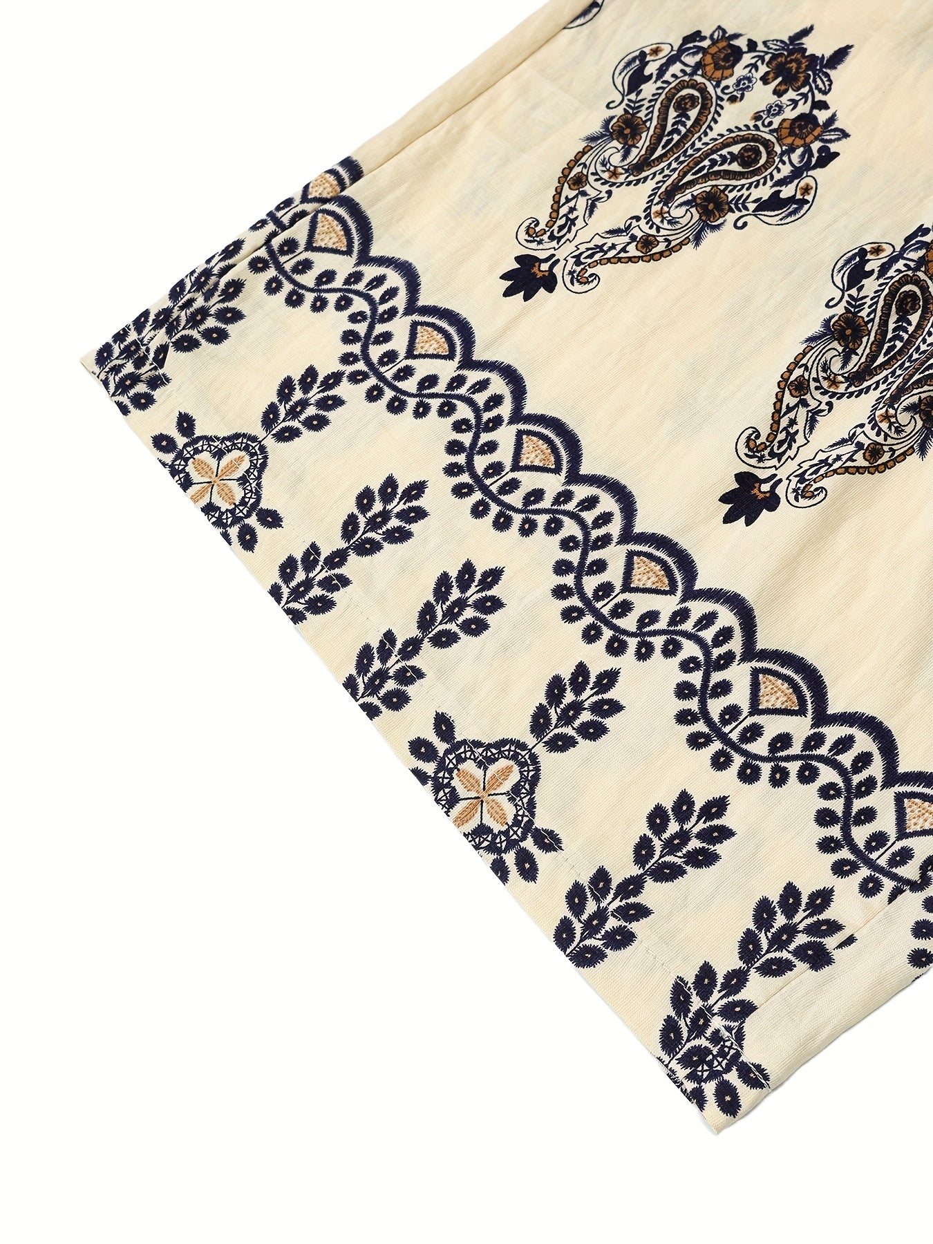 Бермуды для женщин больших размеров с принтом, повседневный стиль для отпуска, ткань без растяжения