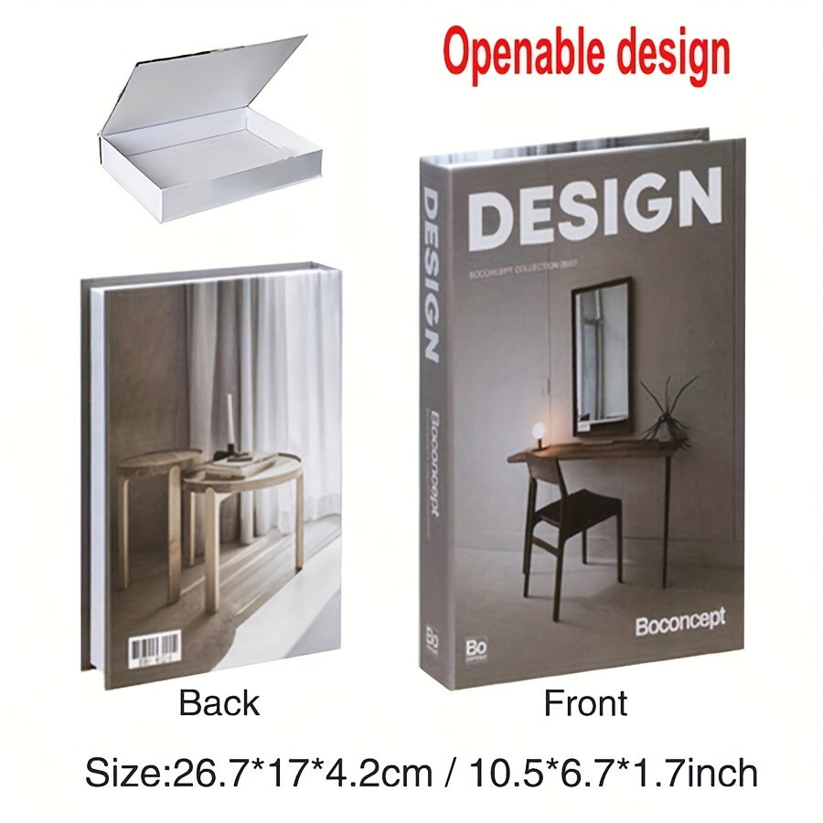 Decorative Fake Book Ornament for Living Rooms and Offices