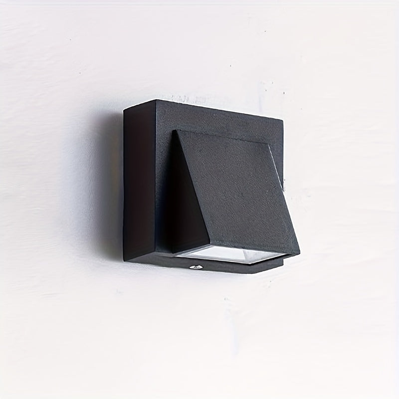 Outdoor Wall Light for Gardens and Porches Double or Single Head Waterproof Plastic Fixture