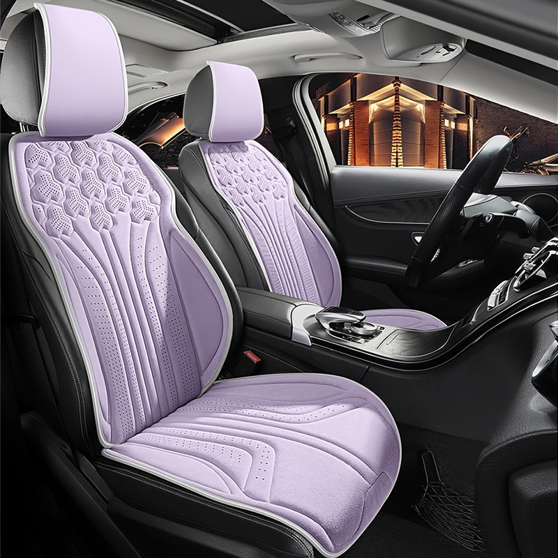 Universal to'rt fasli uchun sedanga mo'ljallangan o'rindiq qopqog'i to'plami, nafas oladigan, sirpanishga qarshi