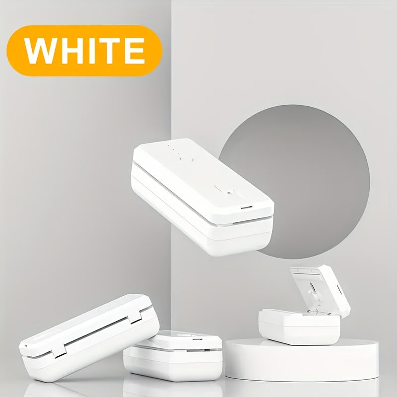 1300mAh batareyali mini yopish, qayta to'ldiriladigan, tez ovqat va sumka yopish uchun asbob