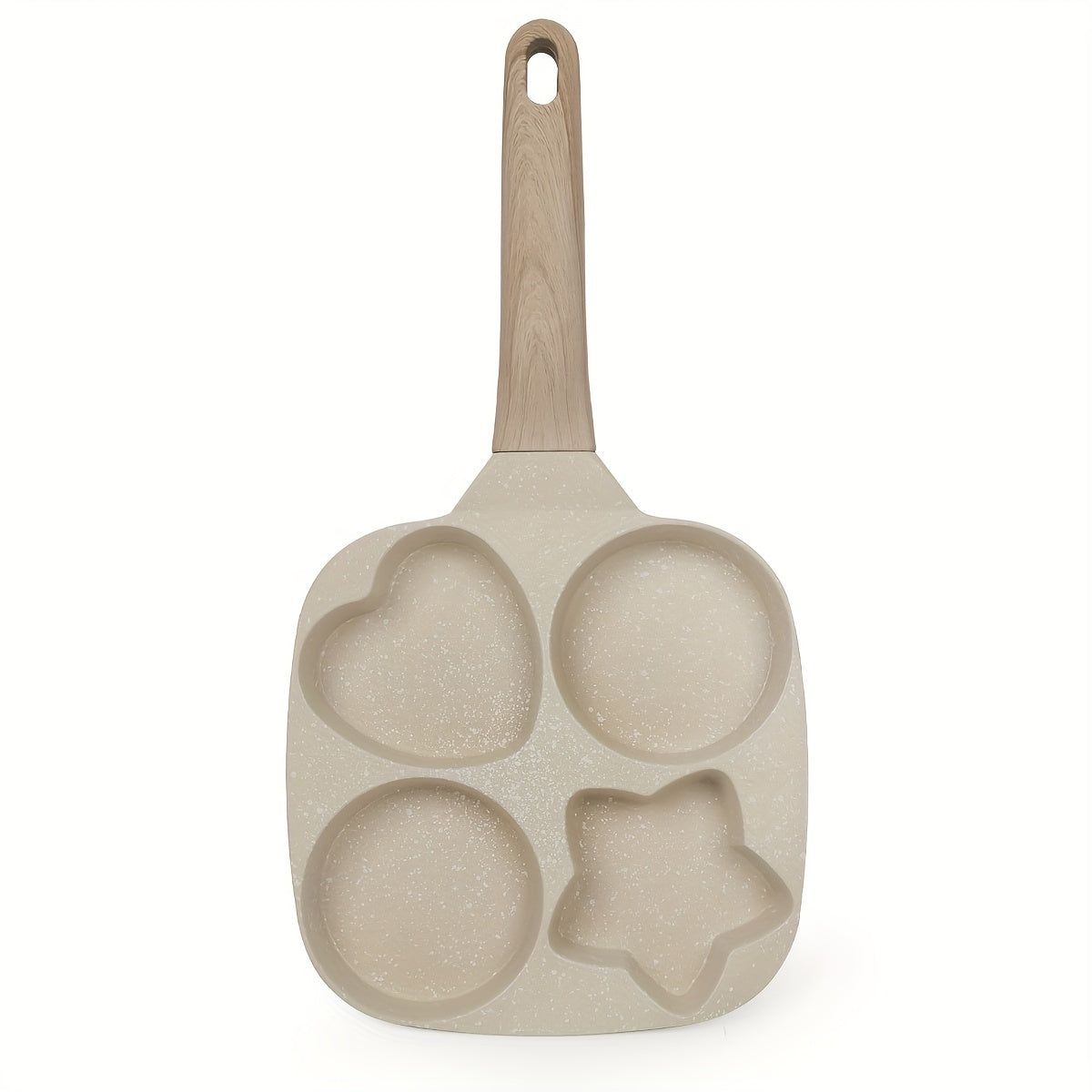 Multipurpose Non-Stick Aluminum Cookware Pan with 4 Compartments for Breakfast