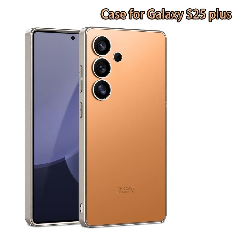 Samsung Galaxy S25 seriyali mobil telefon qopqog'i, himoya uchun mustahkam rang, to'liq qoplovli muzlatilgan qattiq qobiq. Asl rangdagi ultra-ingichka dizayn, izlar yo'q.