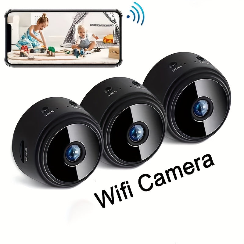 Indoor Security Camera 4080P HD WiFi Motion Detection Two-Way Audio Compact Pet Baby Monitor