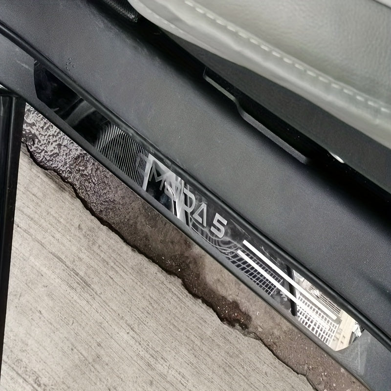 4 dona zanglamaydigan po'latdan yasalgan eshik to'shagi himoyasi Omoda5 uchun eshik himoyasi