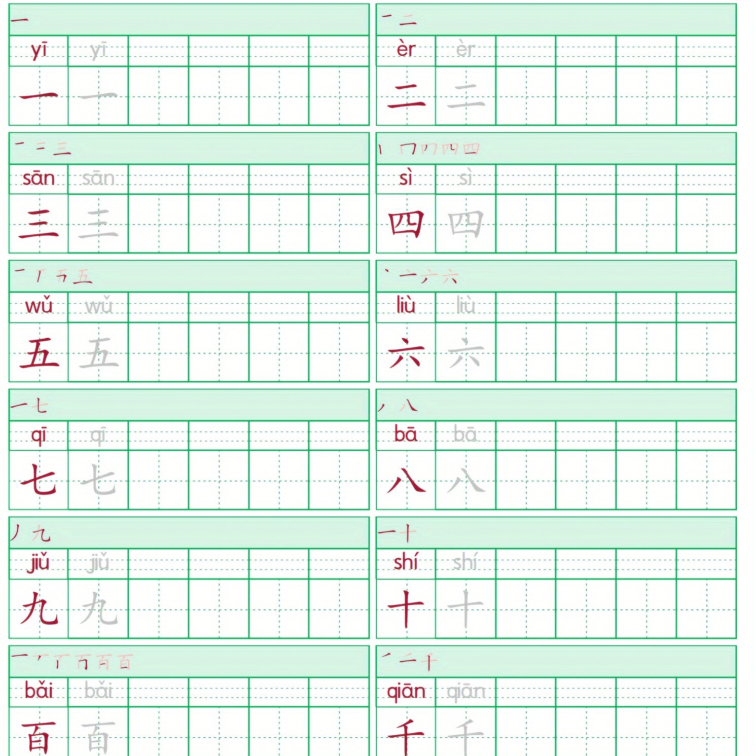 Mandarin Chinese Characters Book for HSK 1-2 Learning with Video Instruction Paperback