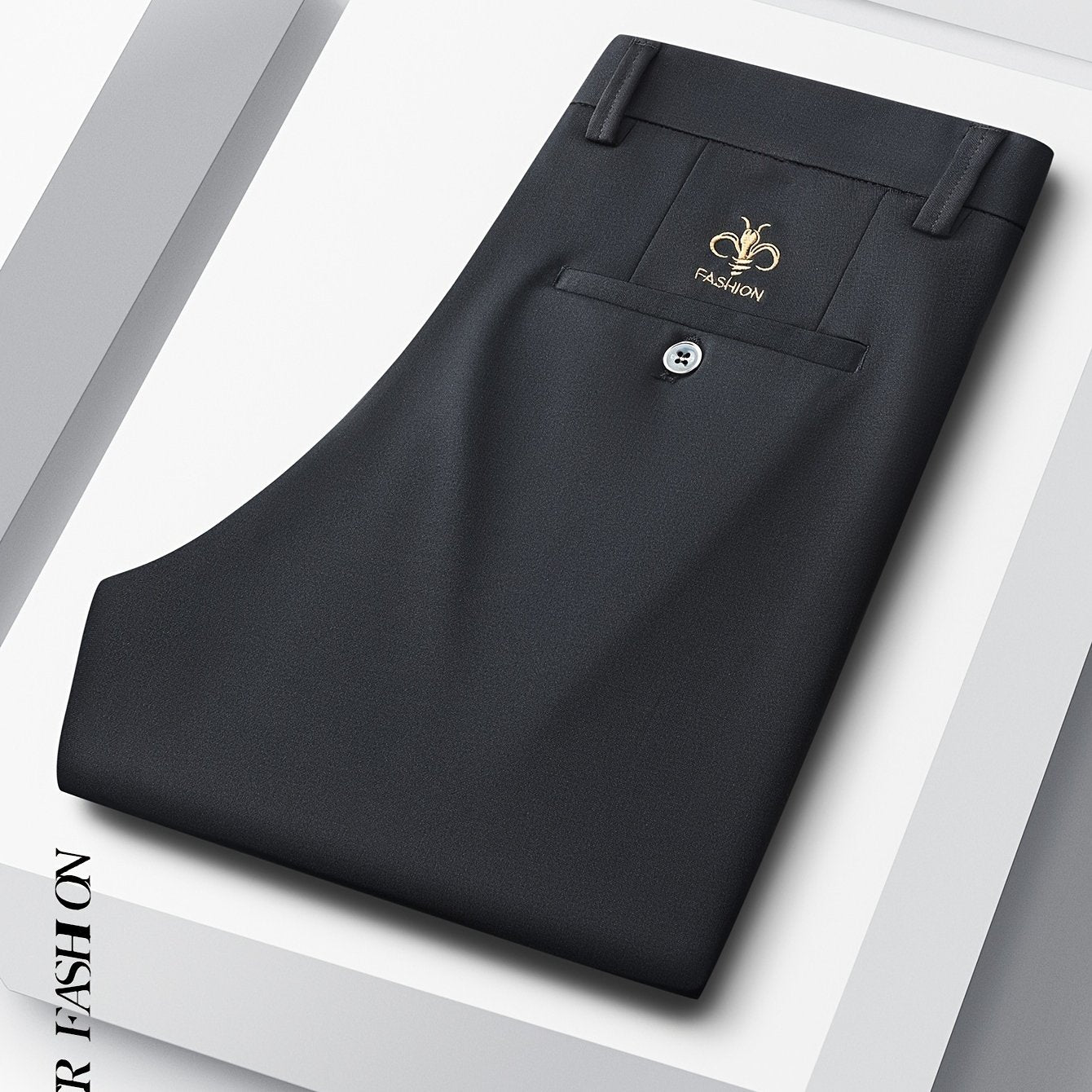 Pantalones de traje con estampado animal para hombre, poliéster elástico, formal, fiesta, boda, exterior, con bolsillos