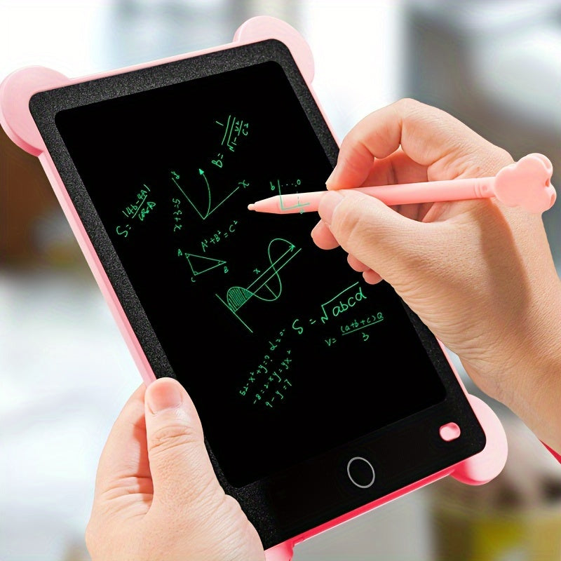 Tableta de escritura LCD de 21.59cm para dibujar y garabatear con borrado con un clic para niños y adultos