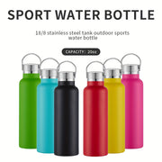 20oz Insulated Stainless Steel Water Bottle Vacuum Sealed BPA-Free for Outdoor Activities