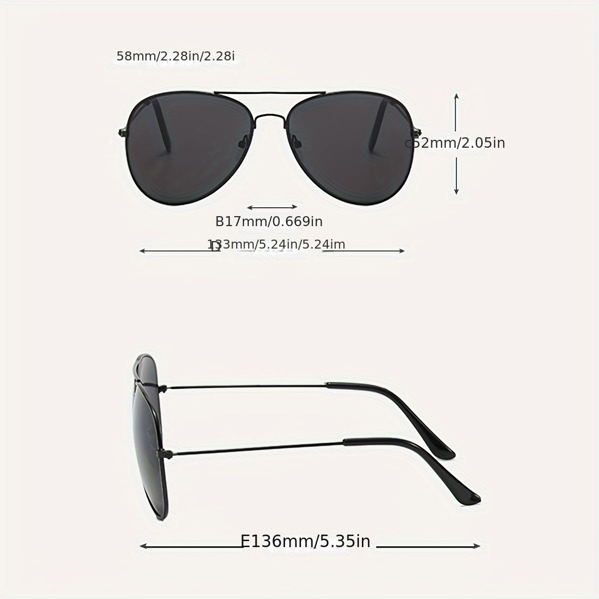 3 пары поляризованных металлических квадратных очков для мужчин и женщин для рыбалки и активного отдыха