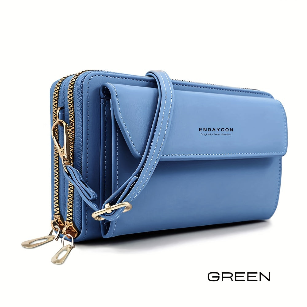 Women's Crossbody Bag with Large Capacity Adjustable Strap Card Holder Phone Pouch Lightweight