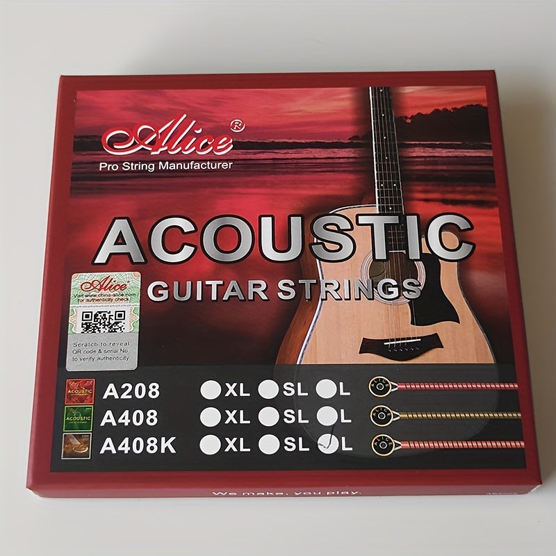Acoustic Guitar Strings Set Coated Bronze Anti-Rust Durable All Gauges