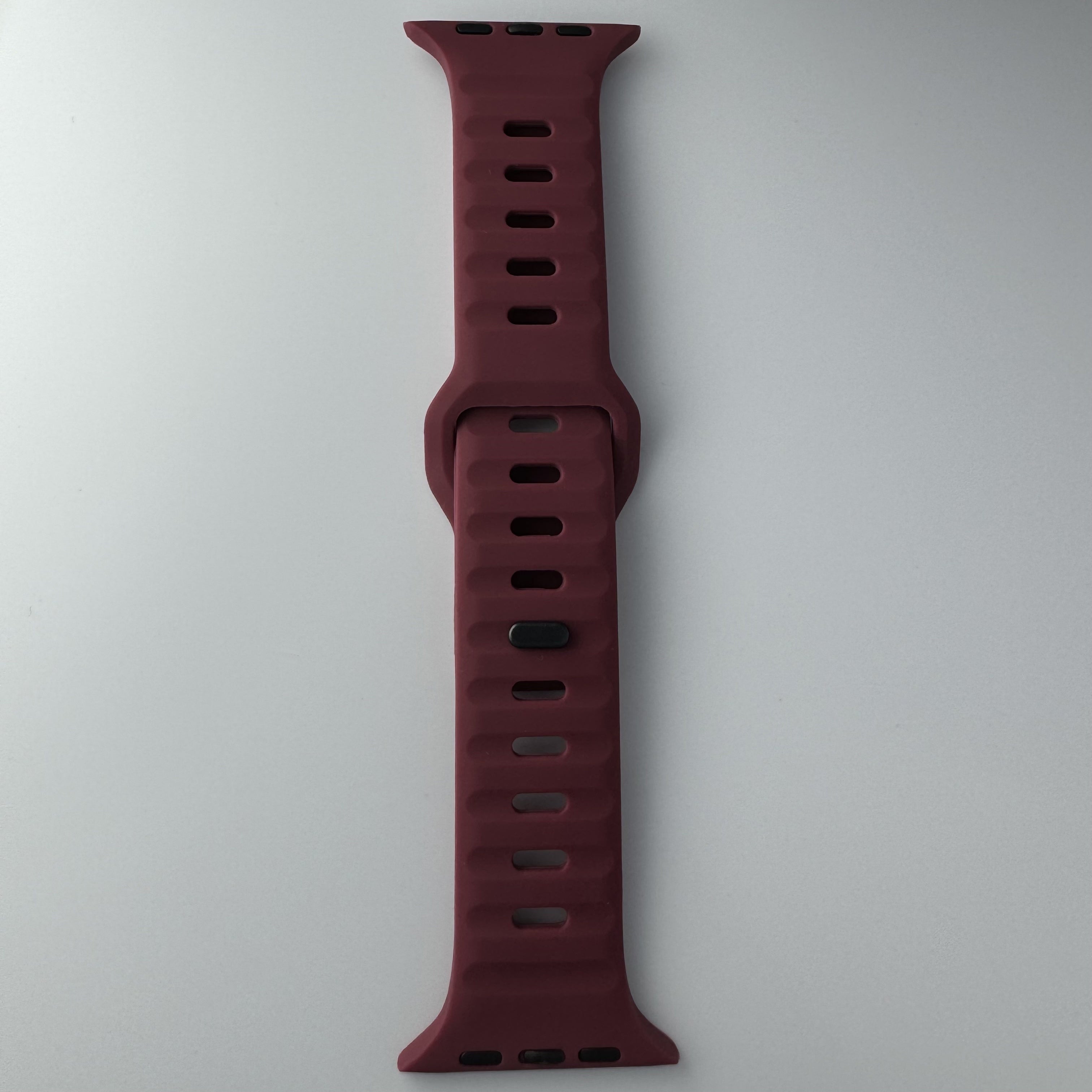 Silicone Sport Bands for Apple Watch Compatible with Series 38mm 40mm 41mm 42mm 44mm 45mm 49mm