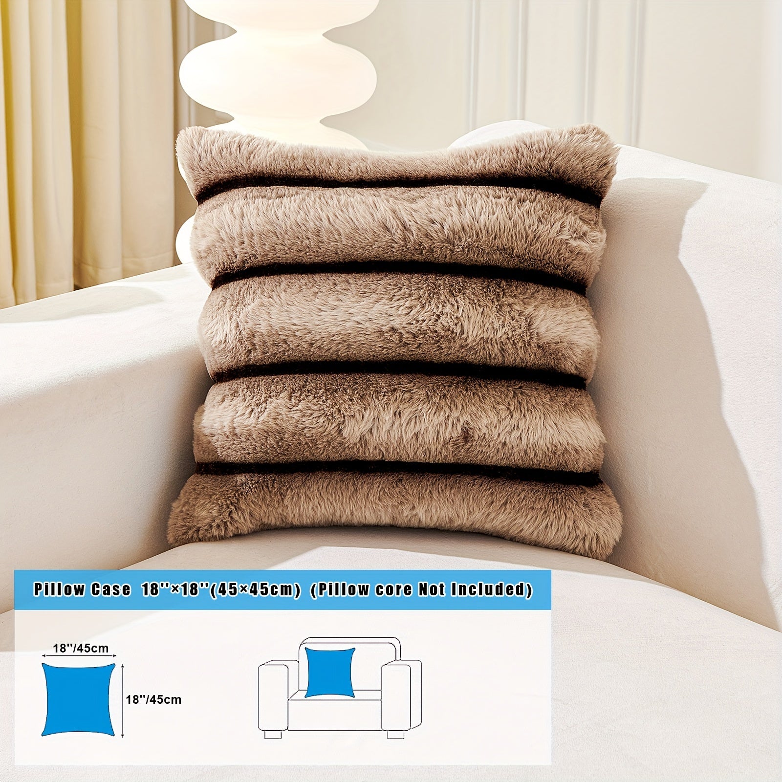 Мягкий, дружелюбный к питомцам чехол для дивана из искусственного мутона с шерповым флисом для диванов на одно-четыре места. Машинная стирка и нескользящий.