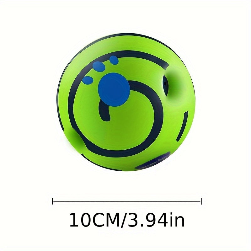 Игрушка для собак в форме мяча с голосом, не требующая батареек, для тренировки интеллекта