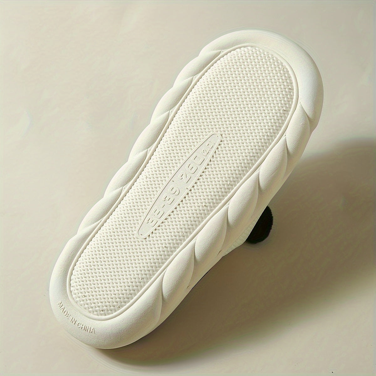 Women's Soft Linen Panda Slippers Non-Slip Cozy Home Shoes