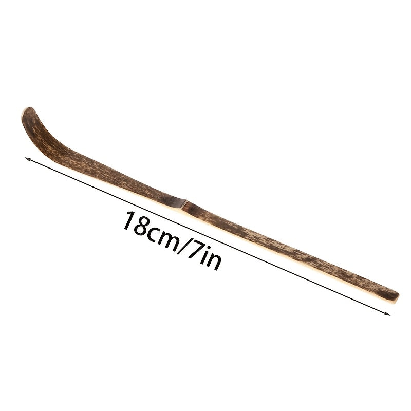 Wooden Matcha Whisk Set with Tea Scoop Spoon and Ladle for Tea Ceremony