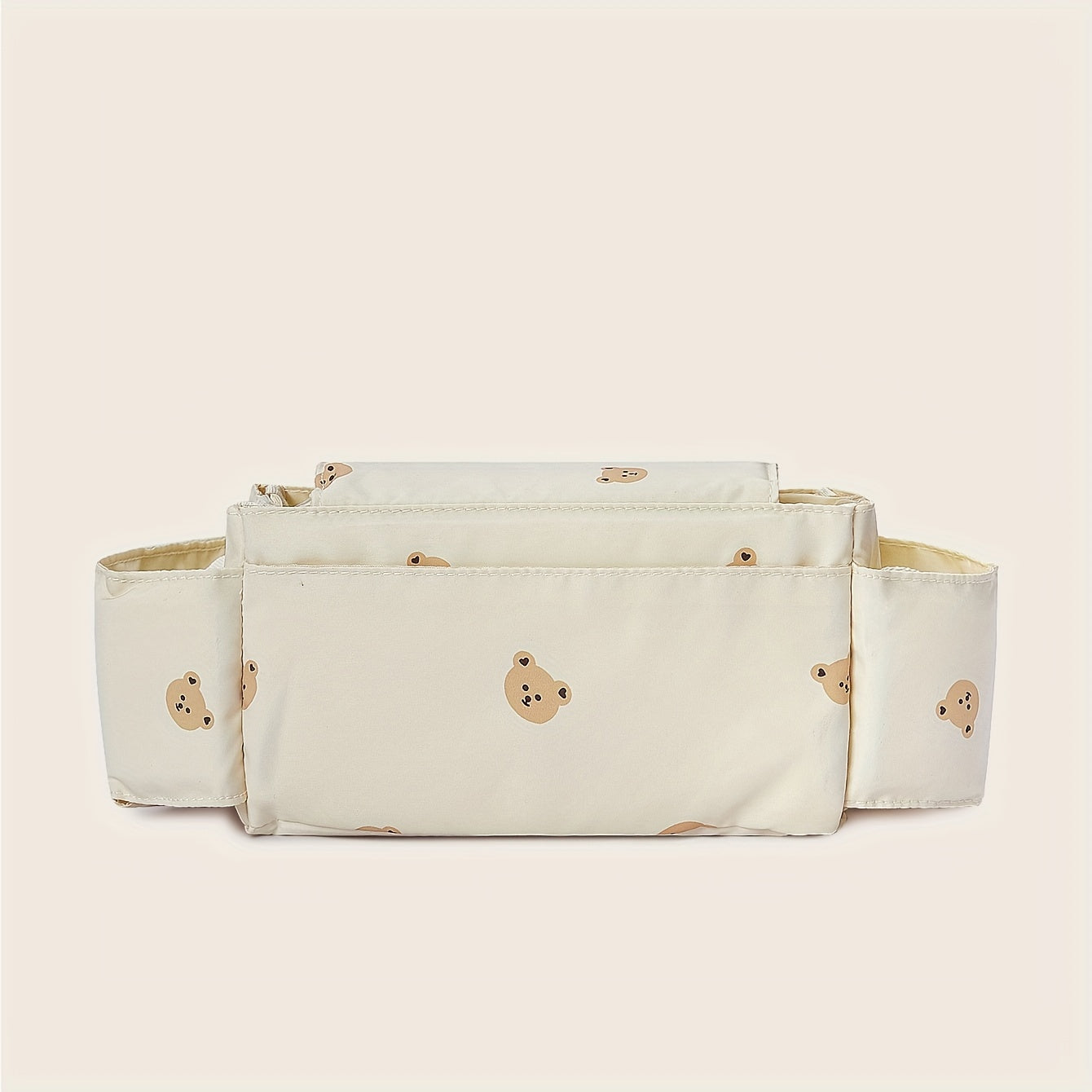 Organizador universal para cochecito de bebé con almacenamiento para biberón y diseño colgante