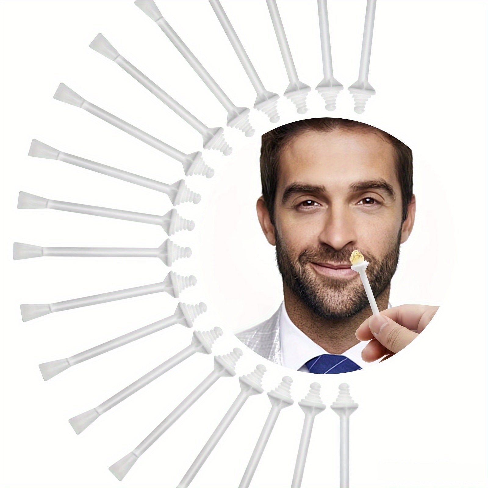 Палочки для воска для носа 10/40/60/100 шт Аппликаторы для удаления волос из носа