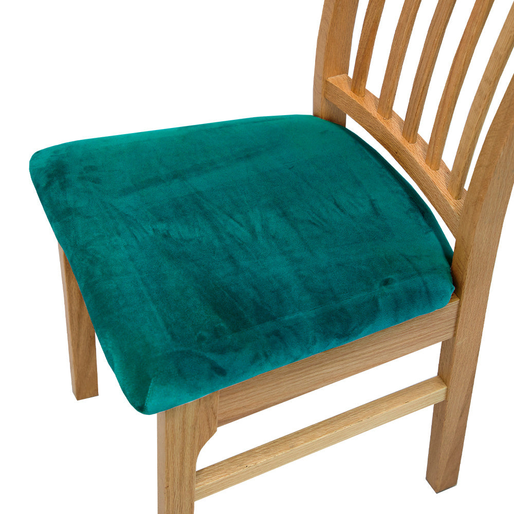 Velvet Dining Chair Slipcovers for Home and Event Decor, 1 Piece