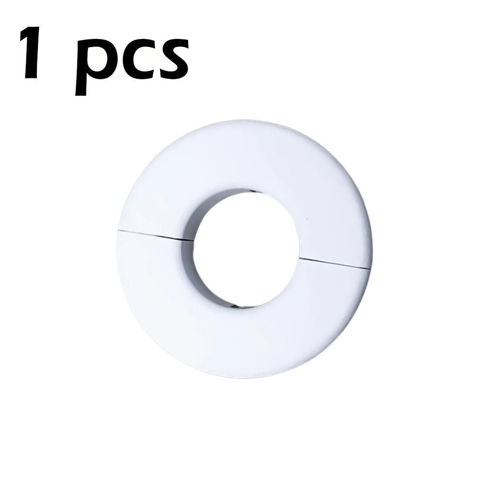 2pcs White Plastic Air Conditioner Vent Cover for Indoor Outdoor Use