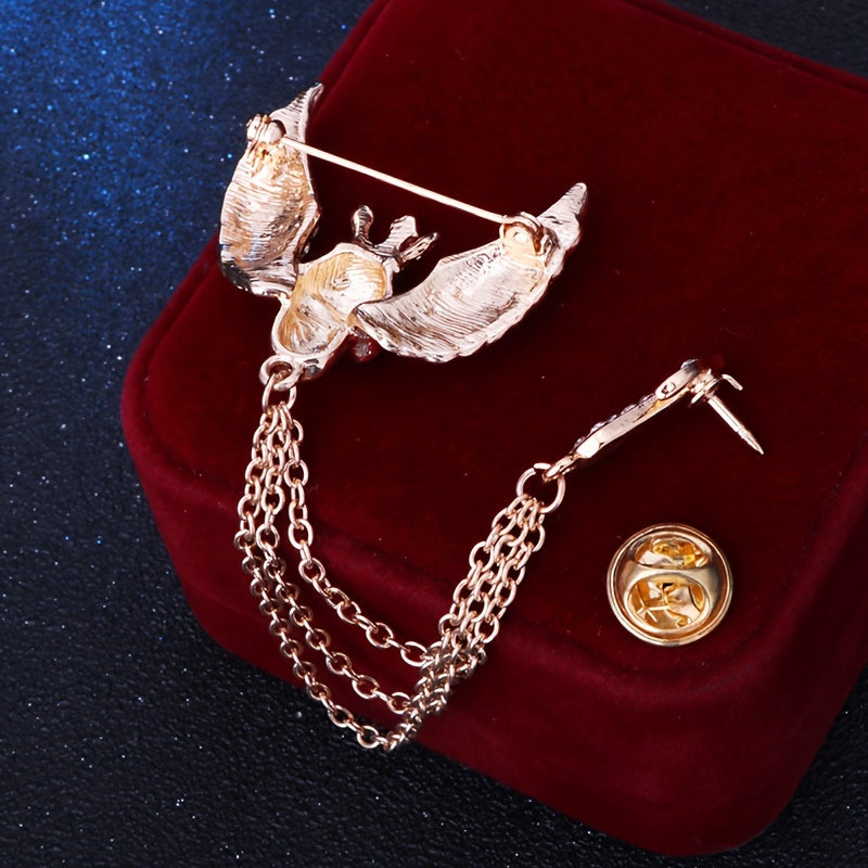 Halloween Skeleton Brooch Set with Musical Note Pin Halloween Costume Accessories