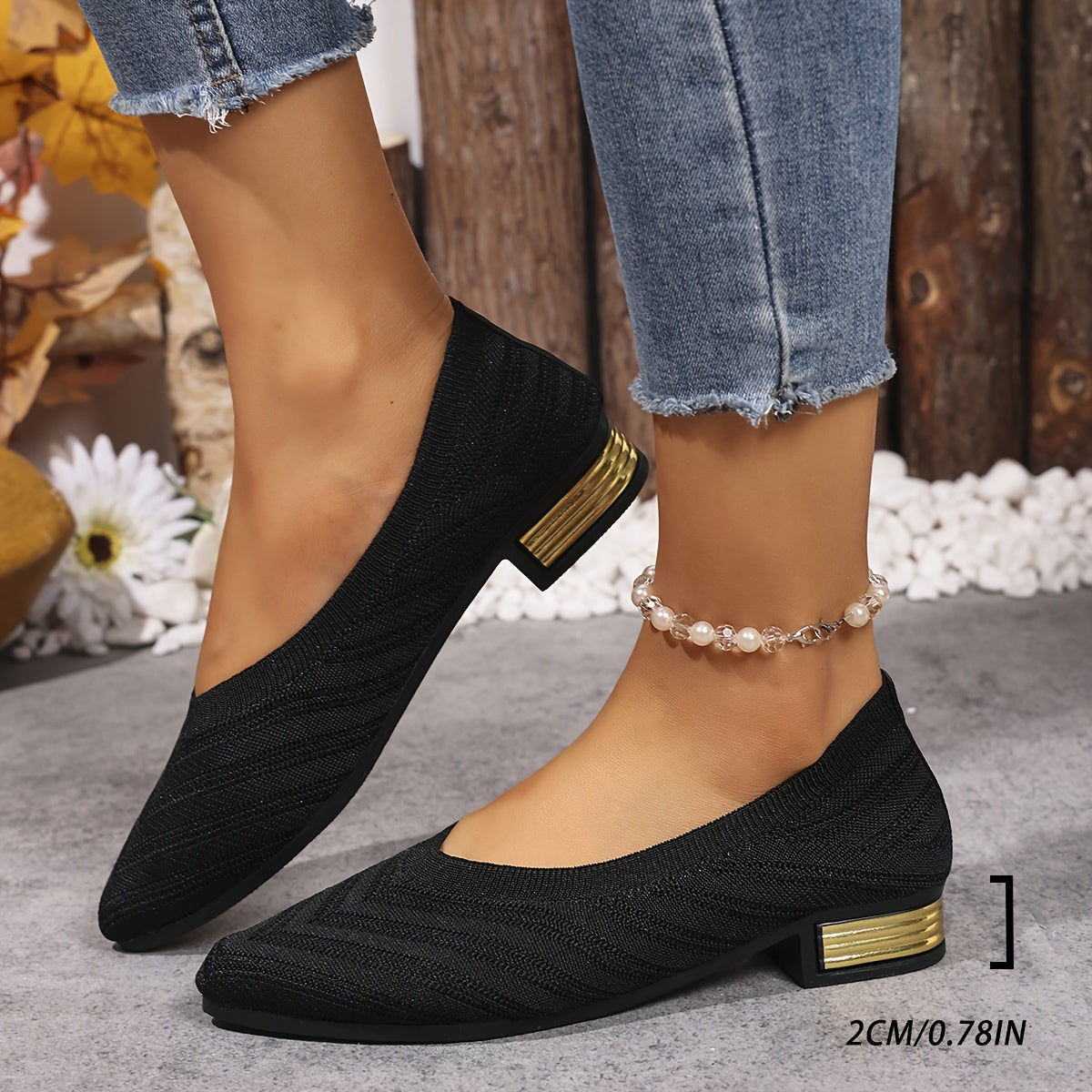 Women’s Embroidered Loafers Lightweight Breathable Fabric Shoes