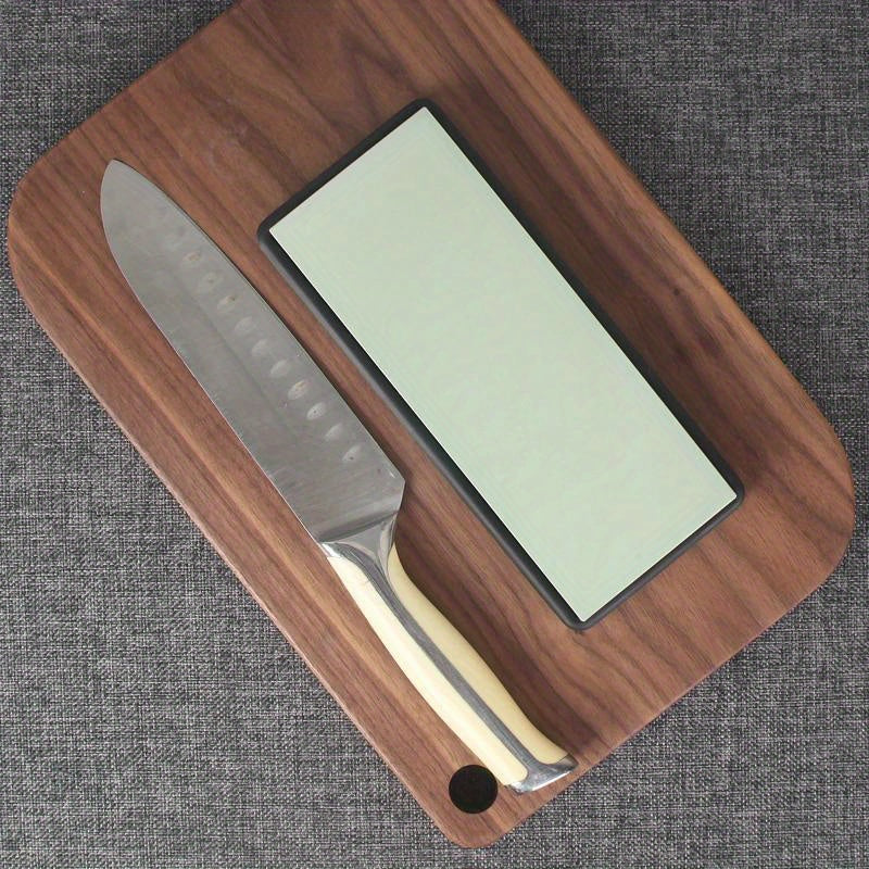 Chefs uchun katta bitta tomonlama silliqlash toshlari, tormozsiz kauchuk asos bilan