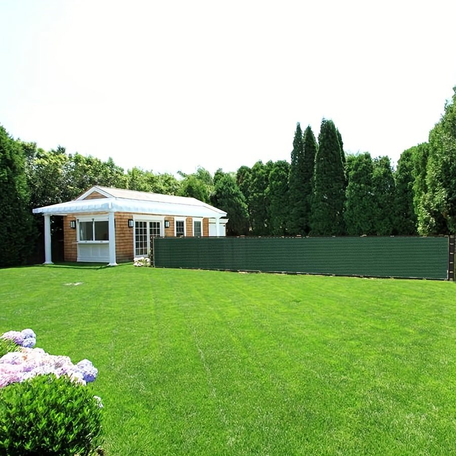 Green Polypropylene Balcony Privacy Screen Mesh Shade Net for Outdoor Spaces