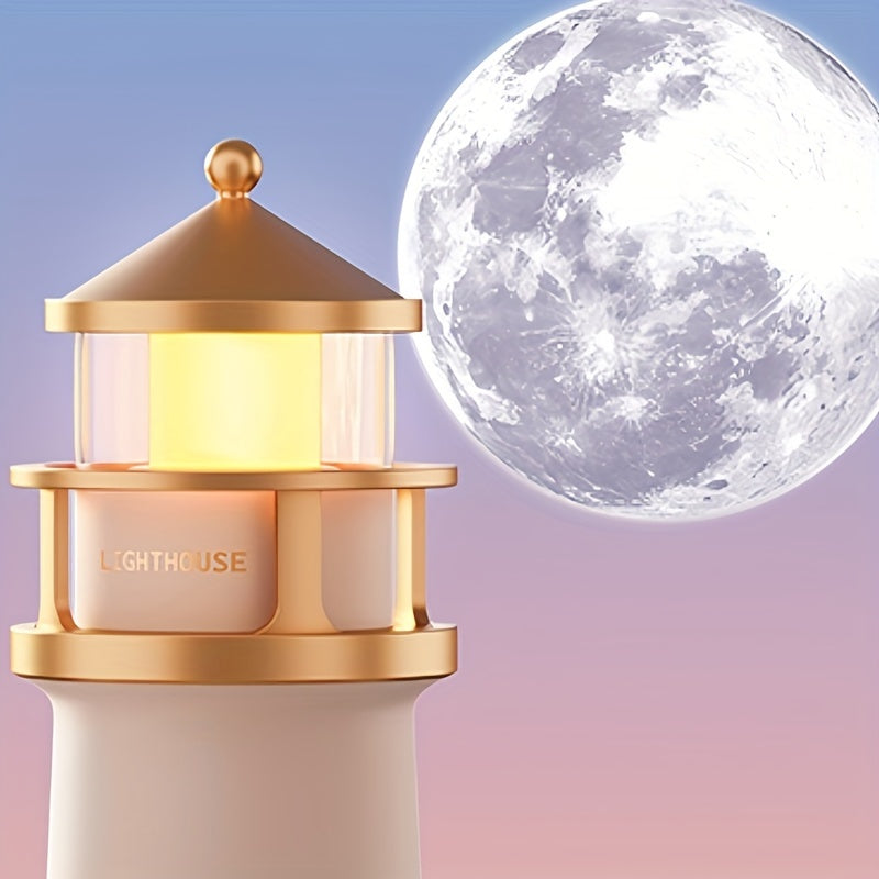 Night Light with Moon Projection Body Sensing Switch Long-Brightness Versatile for Home Use