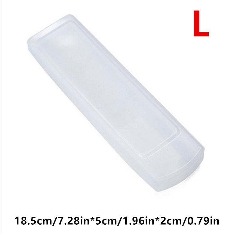 Transparent Silicone Remote Control Cover Waterproof Elastic for TV and AC Remotes