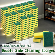 Double-Sided Cleaning Sponge Soft Absorbent and Scrubbing for Stains