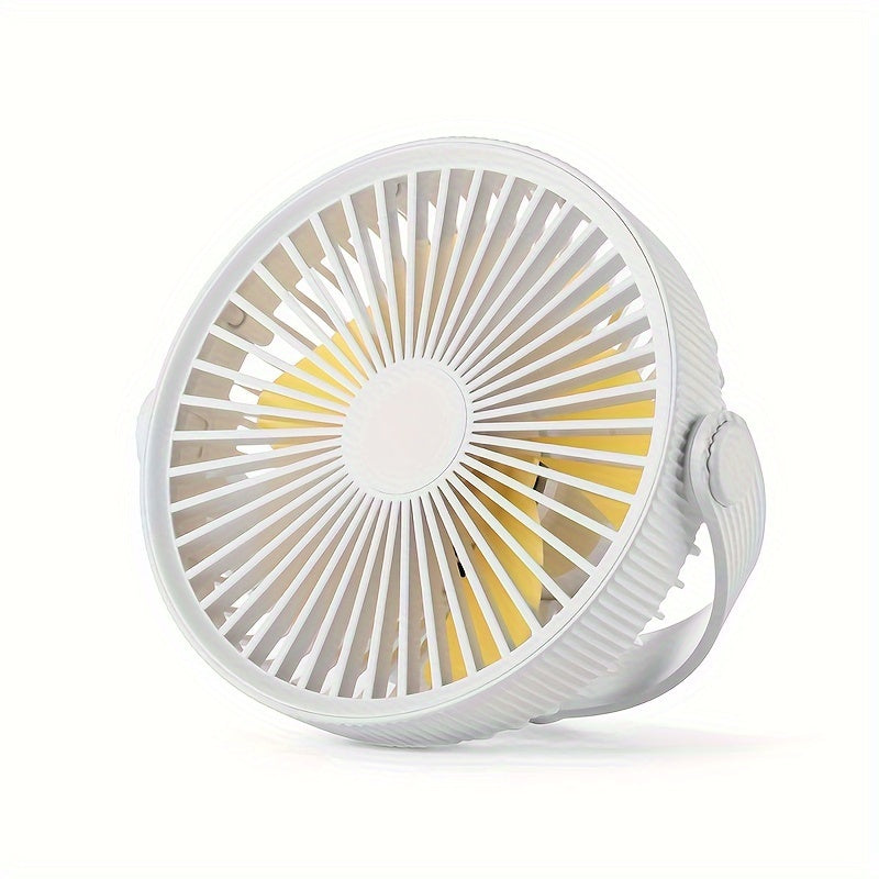 Portable Tripod Table Fan USB Desk Fan High Velocity Durable ABS Compact