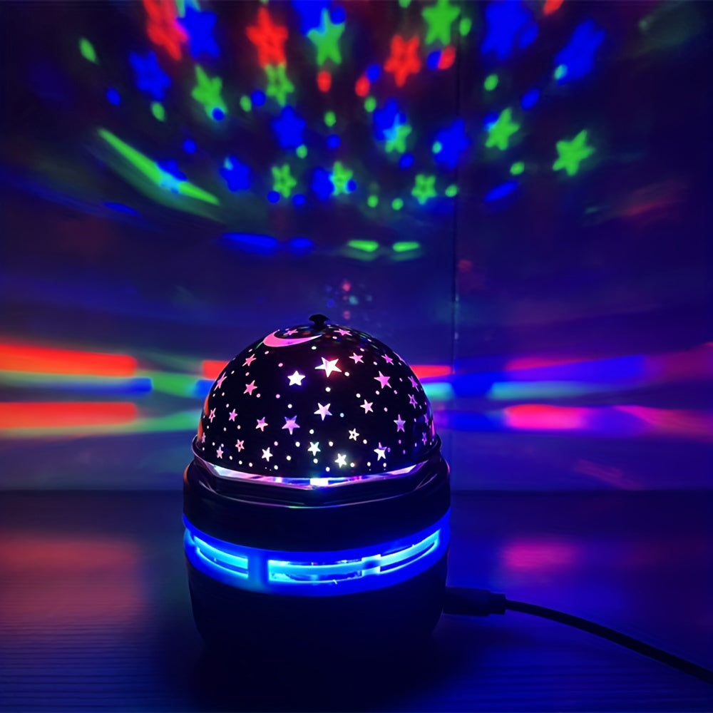 Proyector de estrellas luz nocturna para decoración de dormitorio fiesta lámpara romántica de cielo estrellado LED