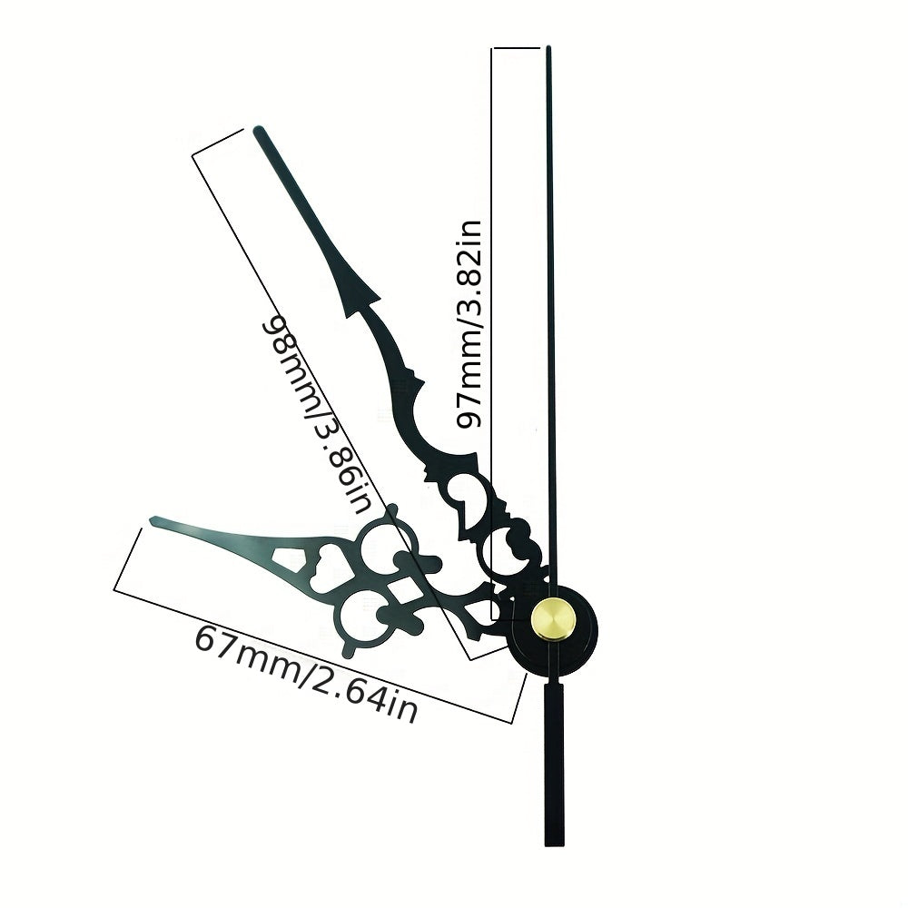 1/4 Set Quartz Clock Movement Kit for DIY Wall Clock Repair