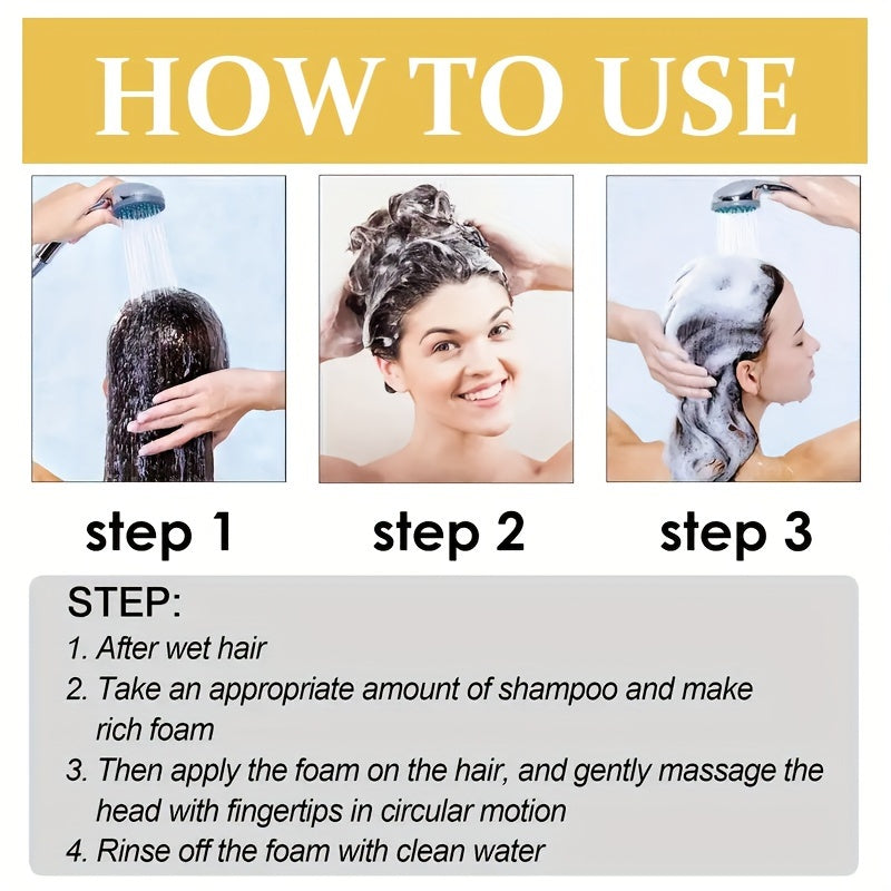 Unisex Ginger Shampoo 150ml Hydrating Cleansing Nourishing Hair Care