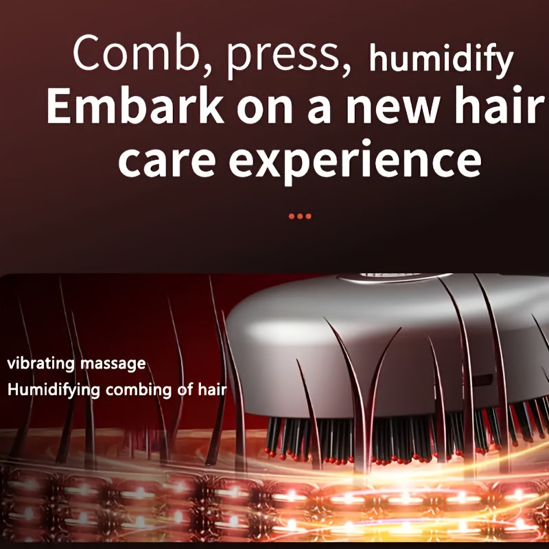 USB bilan zaryadlanadigan elektr bosh massajchisi, namlash purkagich funksiyasi bilan - uyda va sayohatda foydalanish uchun portativ va simsiz bosh massaj tarozi. Bosh terisi salomatligini yaxshilaydi, sayohat uchun qulay dizayn.