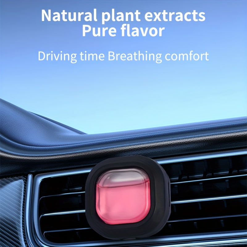 4 Pack Car Air Freshener Vent Clip Long-Lasting Odor Eliminator