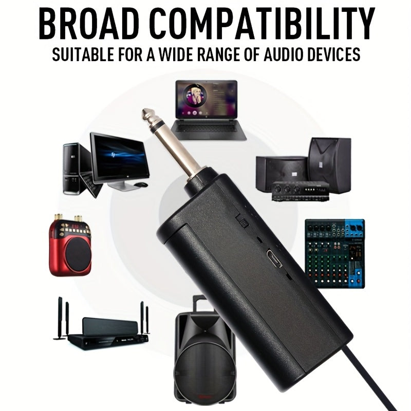 Портативная беспроводная микрофонная система для домашнего использования, идеально подходит для KTV и пения на компьютере.
