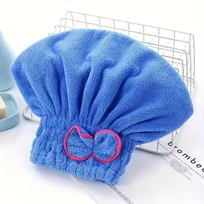 Microfiber Hair Towel Wrap Cartoon Quick Dry Versatile 100 GSM 1 Pack