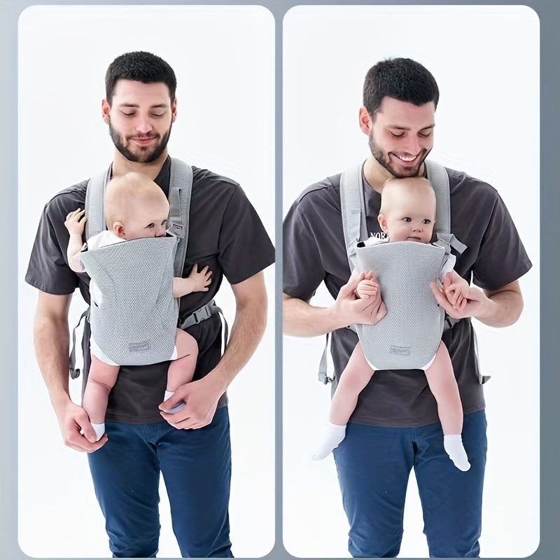 Baby Carrier for Newborns Ergonomic Breathable Front Back Carry Summer Use