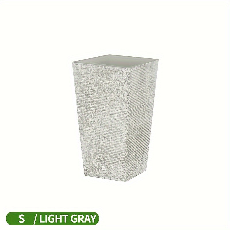 Large Tall Plastic Planter for Outdoor Indoor Garden Patio Flower Pot