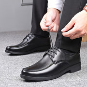 Men's Casual Business Faux Leather Shoes for Weddings and All-Season Comfort